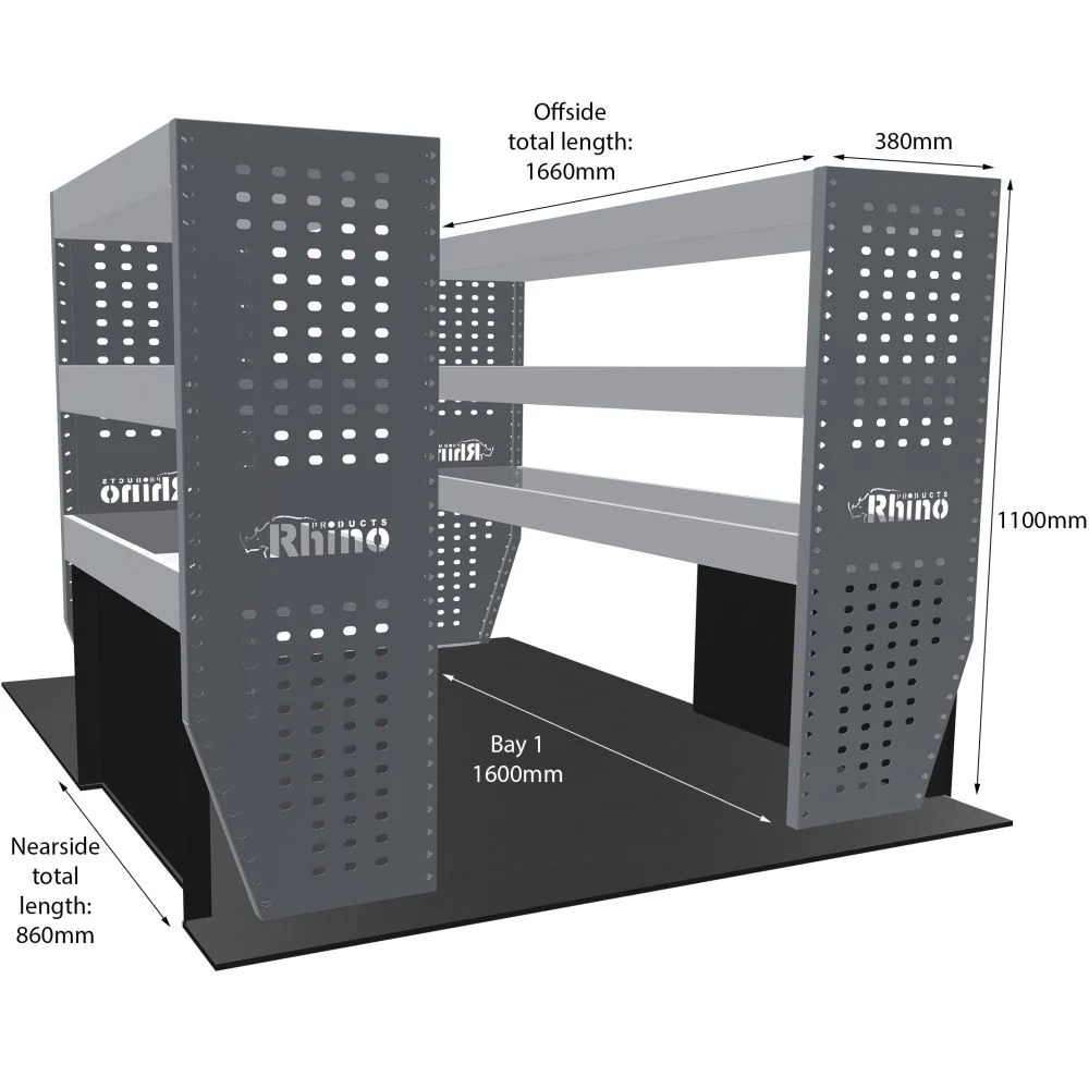 Rhino Van Racking Toyota Proace 2016 - 2024 - Image 7