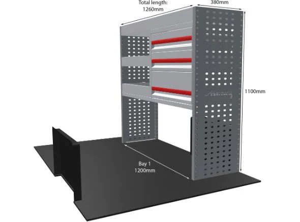 Rhino Van Racking Vauxhall Combo 2018- - Image 7