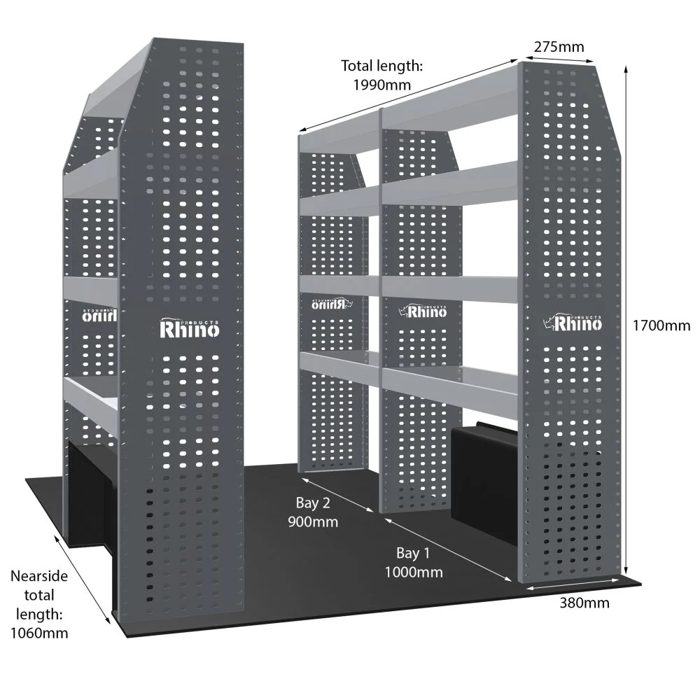 Rhino Van Racking Vauxhall Movano 2010-2021 - Image 15