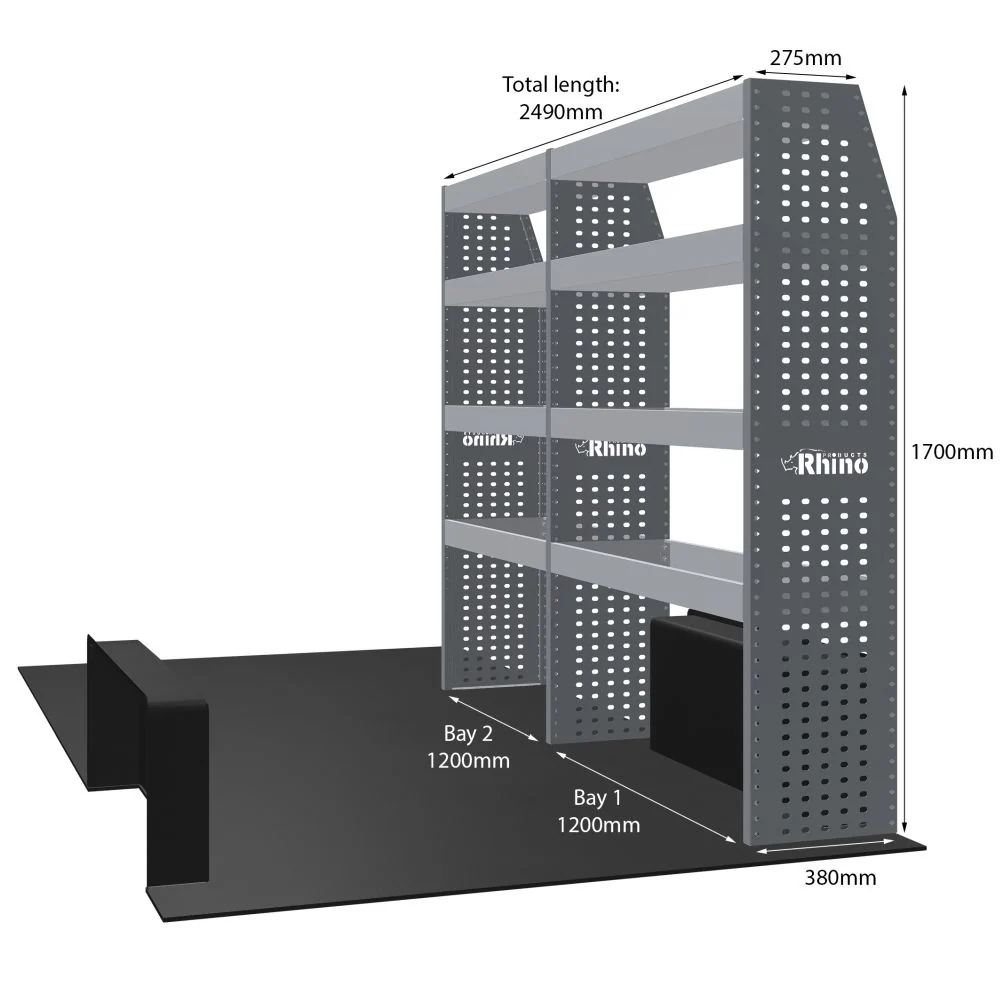 Rhino Van Racking Vauxhall Movano 2010-2021 - Image 19