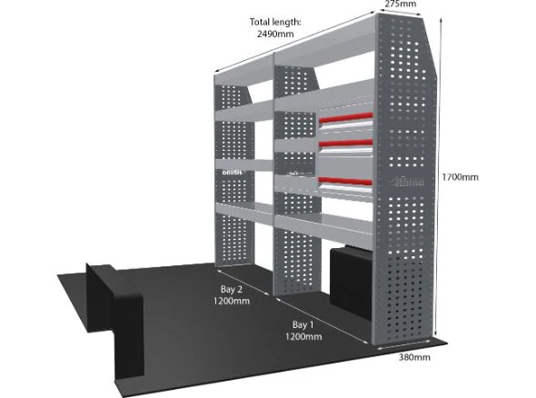 Rhino Van Racking Vauxhall Movano 2010-2021 - Image 20