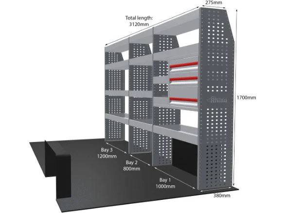 Rhino Van Racking Vauxhall Movano 2010-2021 - Image 28