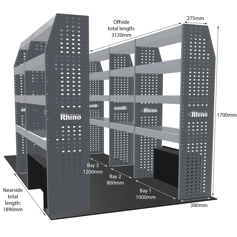 Rhino Van Racking Vauxhall Movano 2010-2021 - Image 29