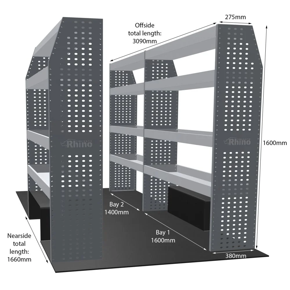 Rhino Van Racking Vauxhall Movano 2010-2021 - Image 35