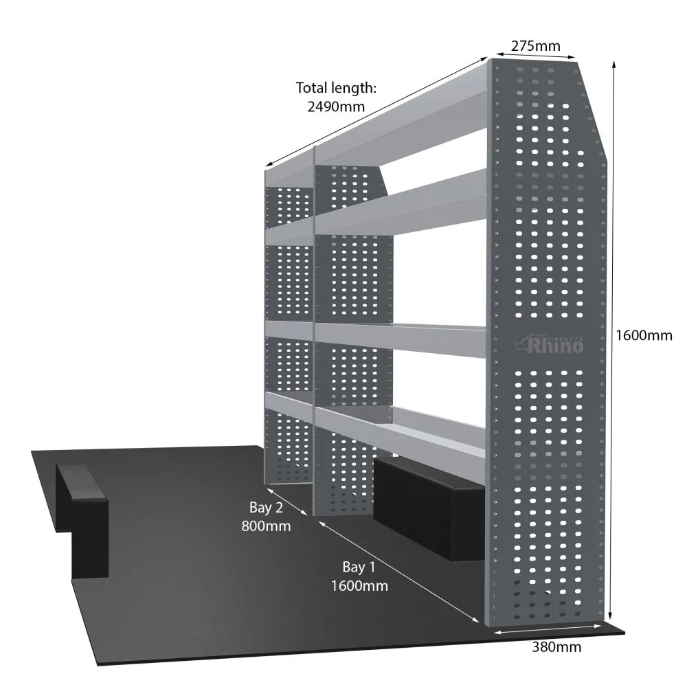 Rhino Van Racking Vauxhall Movano 2010-2021 - Image 38