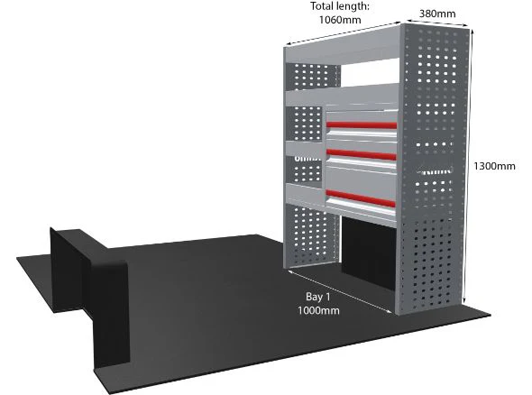 Rhino Van Racking Vauxhall Movano 2010-2021 - Image 6