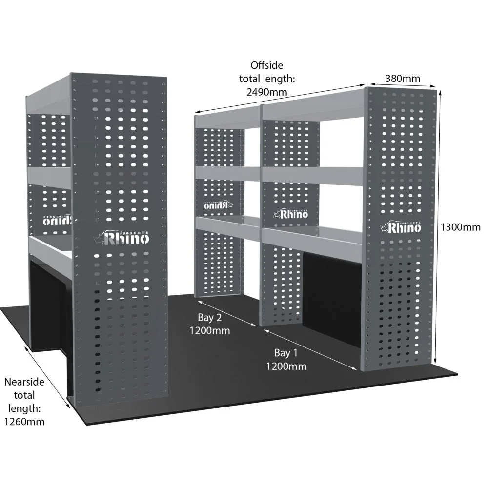 Rhino Van Racking Vauxhall Movano 2021- - Image 15
