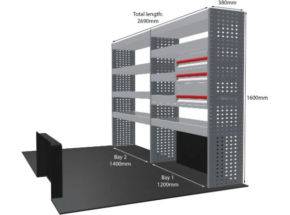 Rhino Van Racking Vauxhall Movano 2021- - Image 20