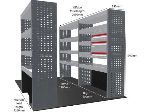 Rhino Van Racking Vauxhall Movano 2021- - Image 22