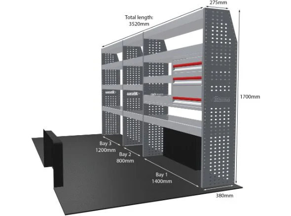 Rhino Van Racking Vauxhall Movano 2021- - Image 53