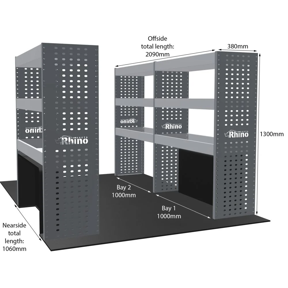 Rhino Van Racking Vauxhall Movano 2021- - Image 9