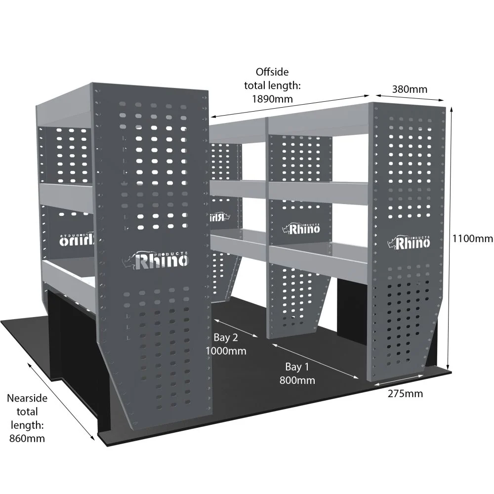 Rhino Van Racking Vauxhall Vivaro 2019- - Image 8