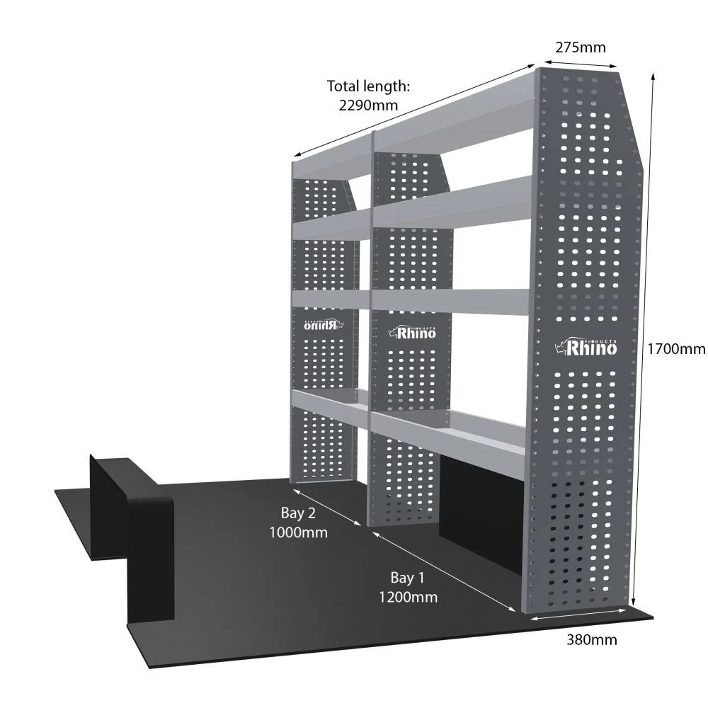 Rhino Van Racking Volkswagen Crafter 2006-2017 - Image 13