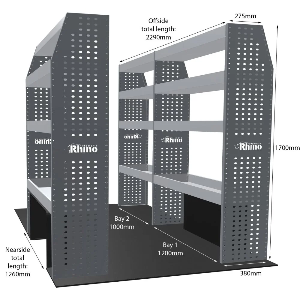 Rhino Van Racking Volkswagen Crafter 2006-2017 - Image 15