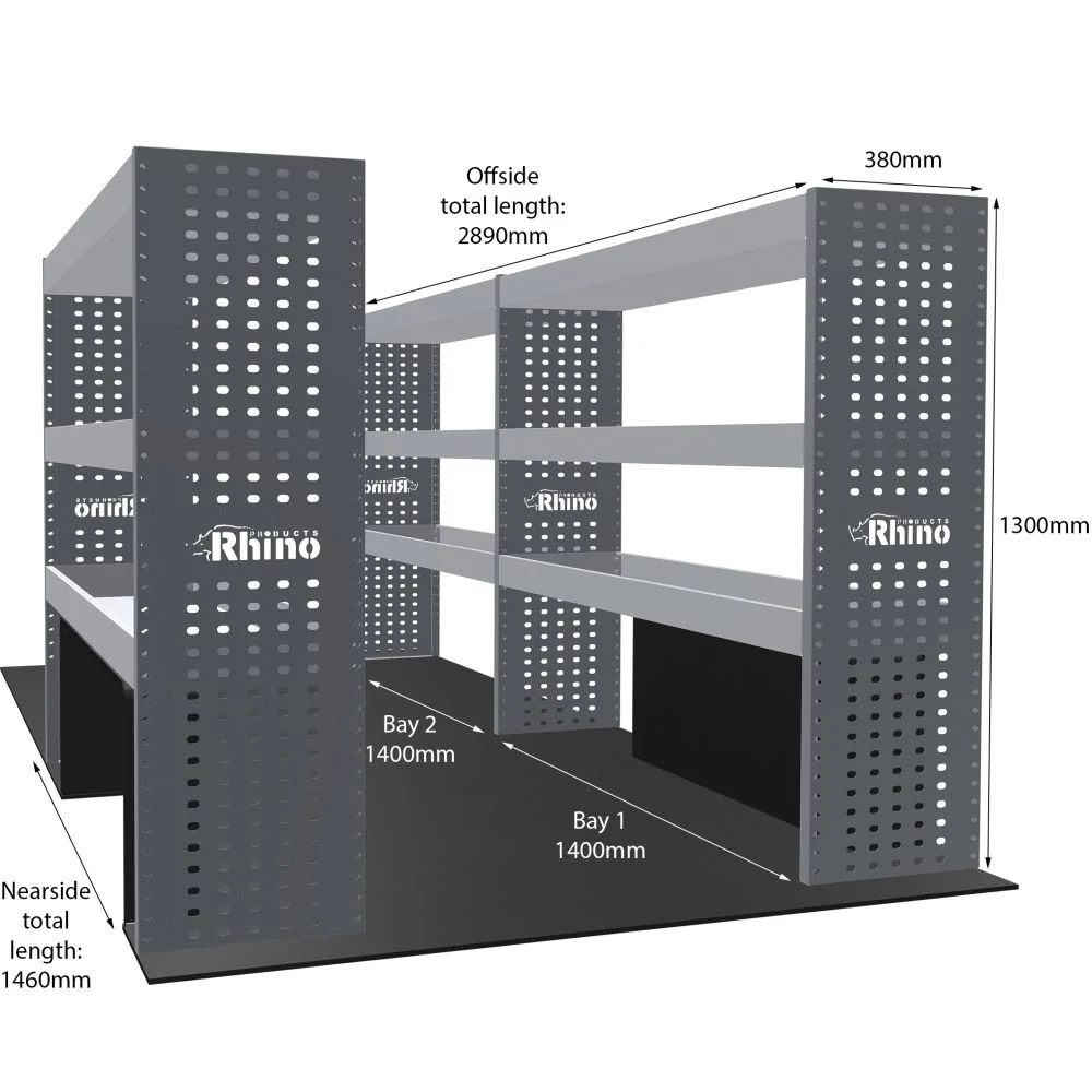 Rhino Van Racking Volkswagen Crafter 2006-2017 - Image 21