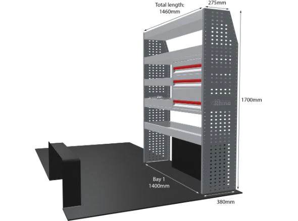 Rhino Van Racking Volkswagen Crafter 2006-2017 - Image 24