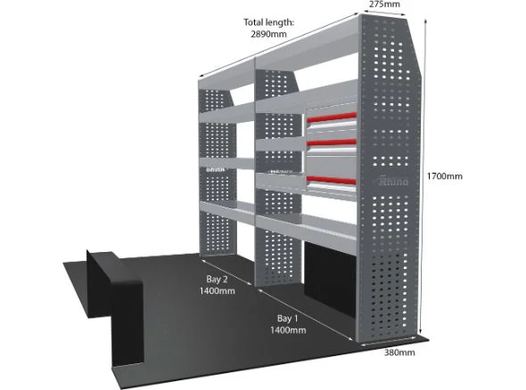 Rhino Van Racking Volkswagen Crafter 2006-2017 - Image 26