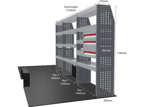 Rhino Van Racking Volkswagen Crafter 2006-2017 - Image 40