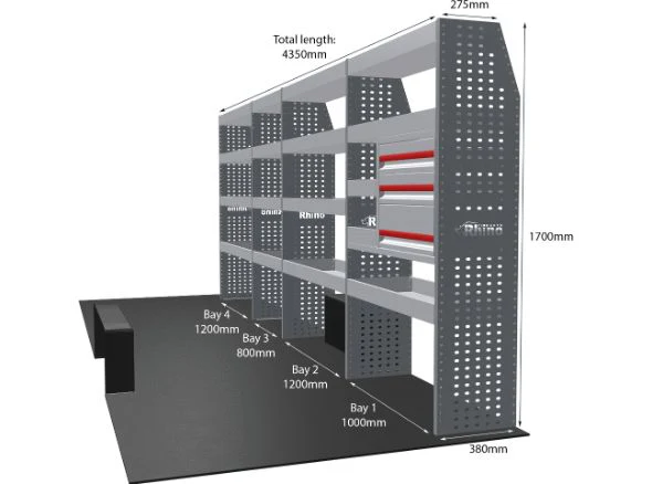 Rhino Van Racking Volkswagen Crafter 2006-2017 - Image 42