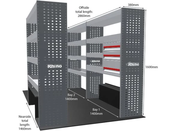 Rhino Van Racking Volkswagen Crafter 2017- - Image 10