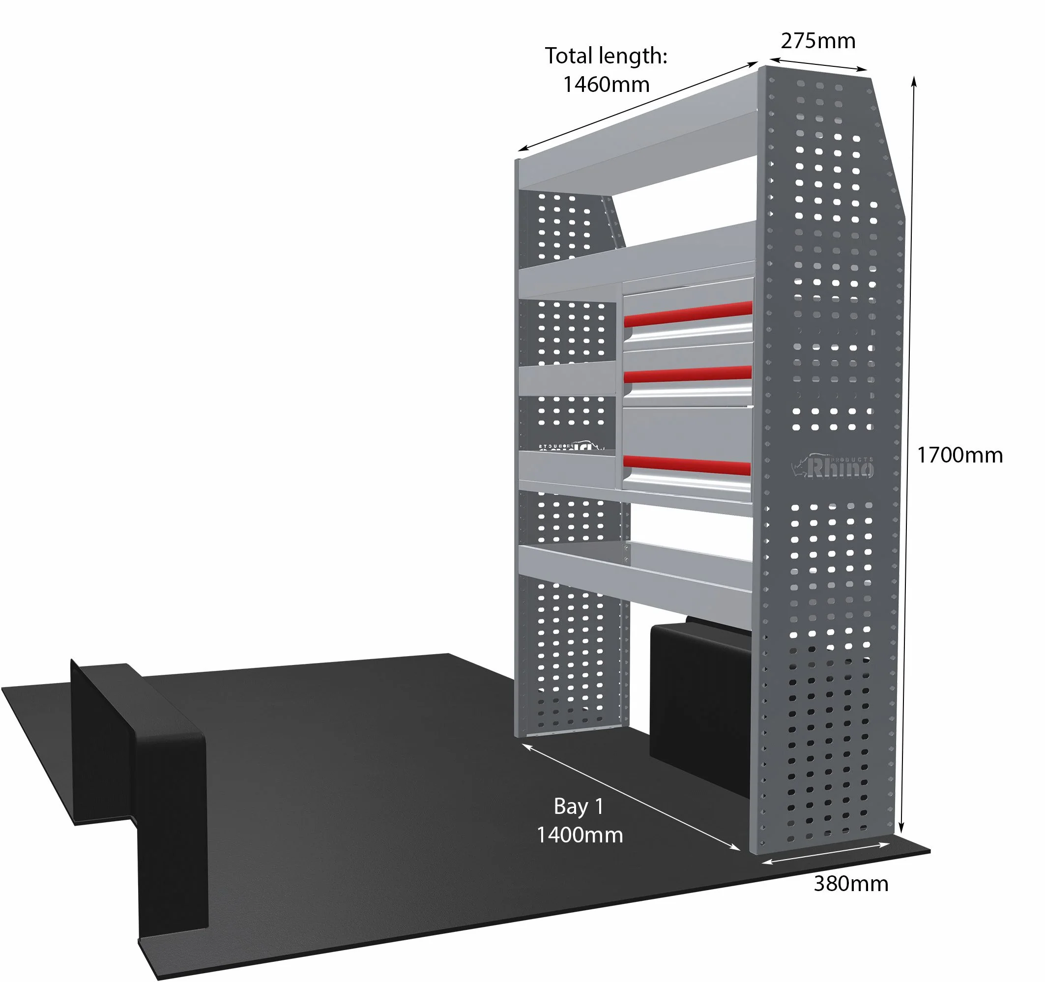 Rhino Van Racking Volkswagen Crafter 2017- - Image 12