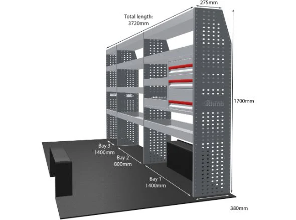 Rhino Van Racking Volkswagen Crafter 2017- - Image 16
