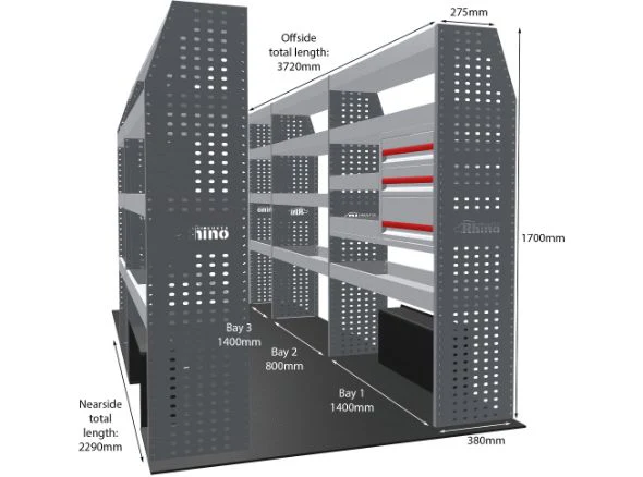 Rhino Van Racking Volkswagen Crafter 2017- - Image 18
