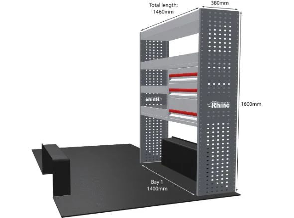 Rhino Van Racking Volkswagen Crafter 2017- - Image 6