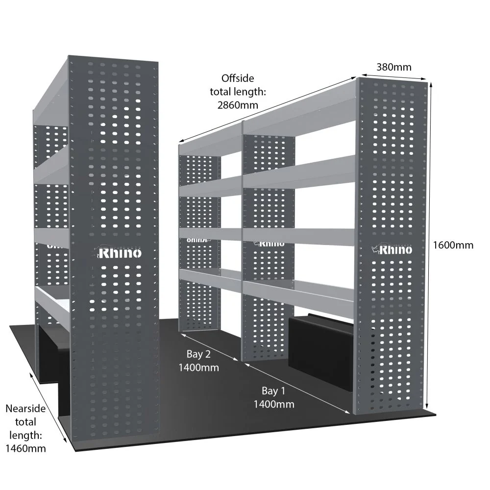 Rhino Van Racking Volkswagen Crafter 2017- - Image 9