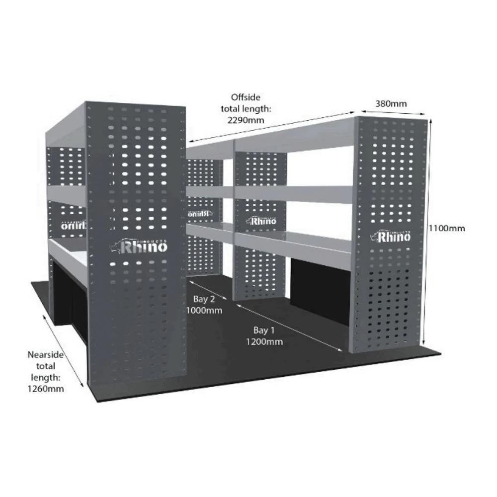 Rhino Van Racking Volkswagen T6 2015- - Image 16