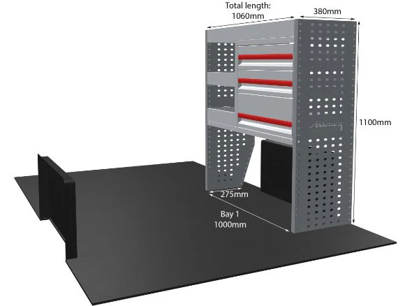 Rhino Van Racking Volkswagen T6 2015- - Image 6