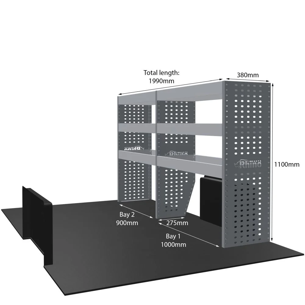 Rhino Van Racking Volkswagen T6 2015- - Image 7