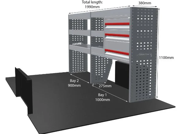Rhino Van Racking Volkswagen T6 2015- - Image 8