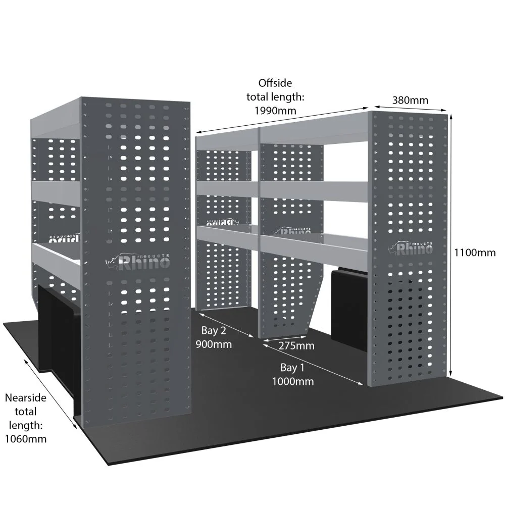Rhino Van Racking Volkswagen T6 2015- - Image 9